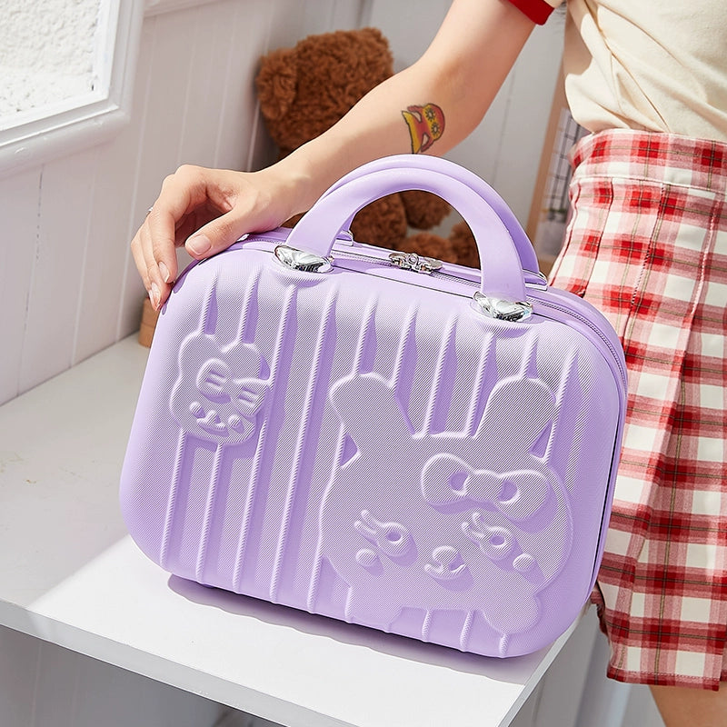 Kawaii Anime Travel Cosmetic Case β Lightweight & Adorable Organizer!