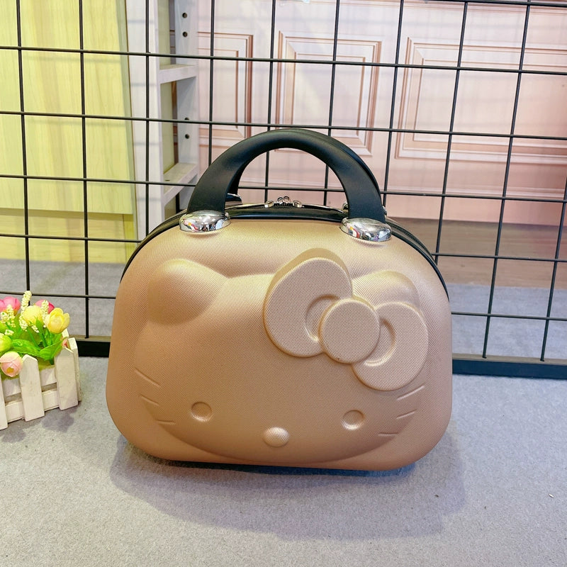 Kawaii Anime Travel Cosmetic Case β Lightweight & Adorable Organizer!