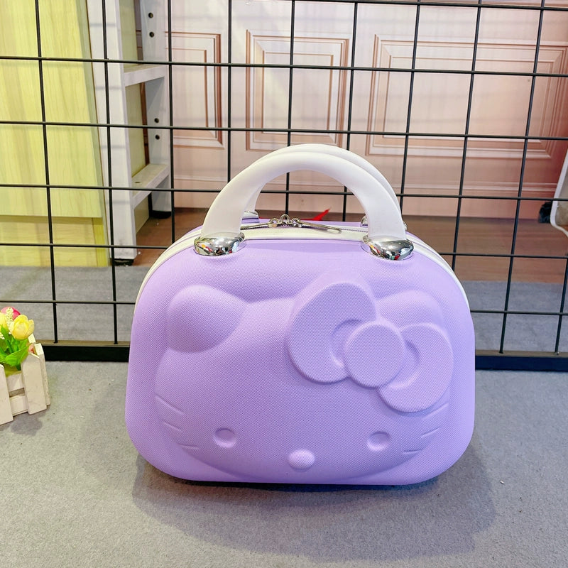 Kawaii Anime Travel Cosmetic Case β Lightweight & Adorable Organizer!