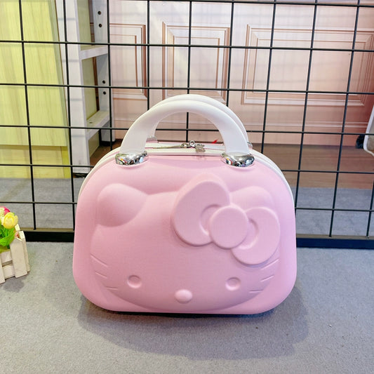 Kawaii Anime Travel Cosmetic Case β Lightweight & Adorable Organizer!