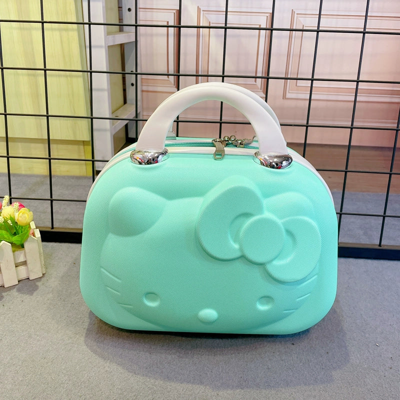 Kawaii Anime Travel Cosmetic Case β Lightweight & Adorable Organizer!