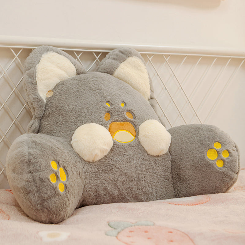 ๐ฑ Cozy Cat Paw Plush Pillow โ Bed, Dorm & Living Room Cushion