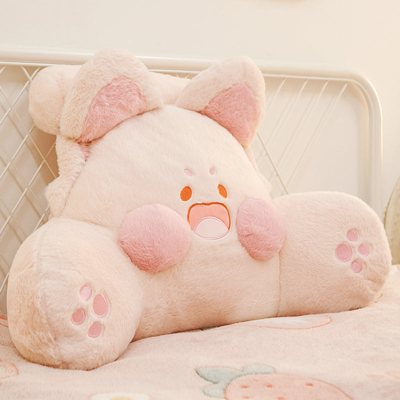 ๐ฑ Cozy Cat Paw Plush Pillow โ Bed, Dorm & Living Room Cushion
