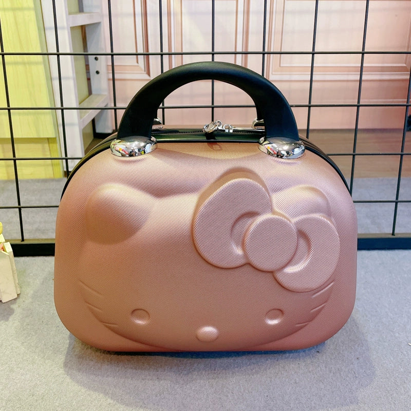 Kawaii Anime Travel Cosmetic Case β Lightweight & Adorable Organizer!