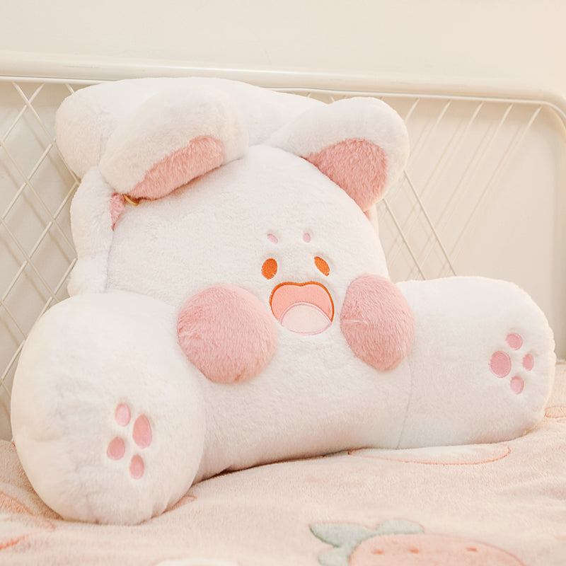 ๐ฑ Cozy Cat Paw Plush Pillow โ Bed, Dorm & Living Room Cushion