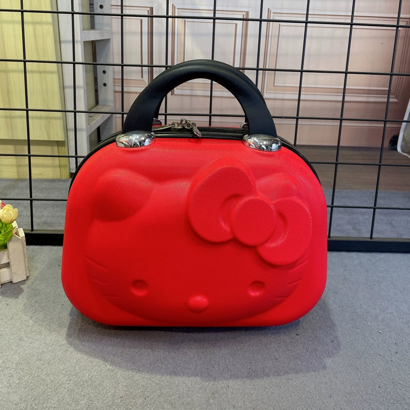 Kawaii Anime Travel Cosmetic Case β Lightweight & Adorable Organizer!