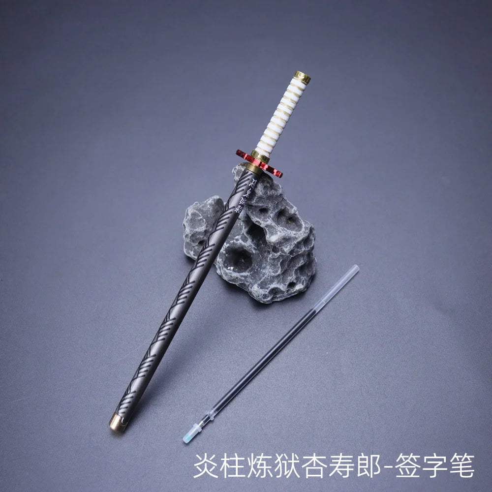 🔥 Anime Sword-Inspired Gel Pens – Collectible Stationery for Fans! 🖊️