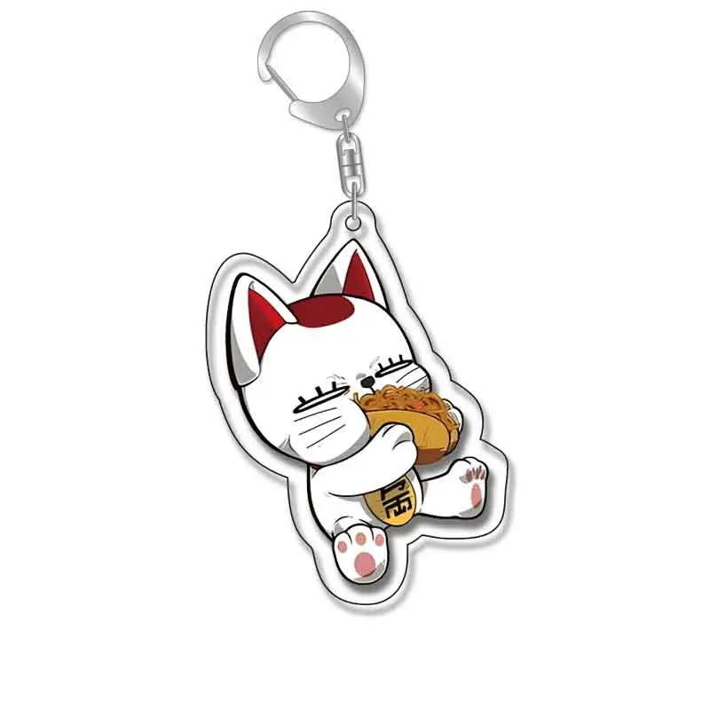 "Chibi Anime-Inspired Acrylic Keychain β Cute & Durable Keyring Gift"
