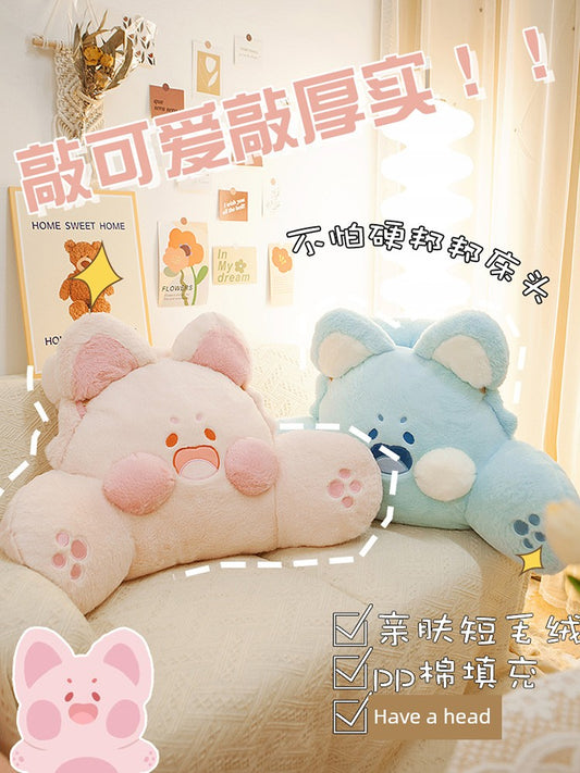 π± Cozy Cat Paw Plush Pillow β Bed, Dorm & Living Room Cushion