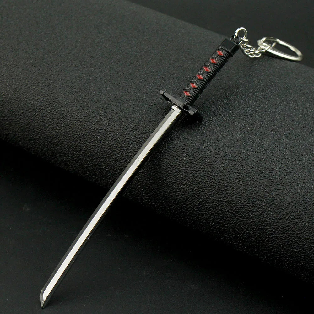 Mini Katana Sword Keychain – Metal Samurai Blade Keyring