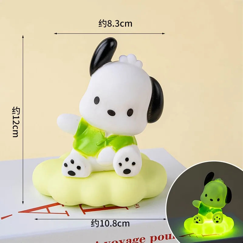 "Kawaii LED Night Light – Soft Glowing Cloud Lamp for Cozy Spaces!"