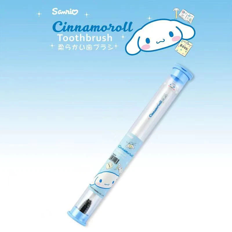 Kawaii-Themed Soft Bristle Toothbrush β Cute Character Pastel Design for Kids & Adults