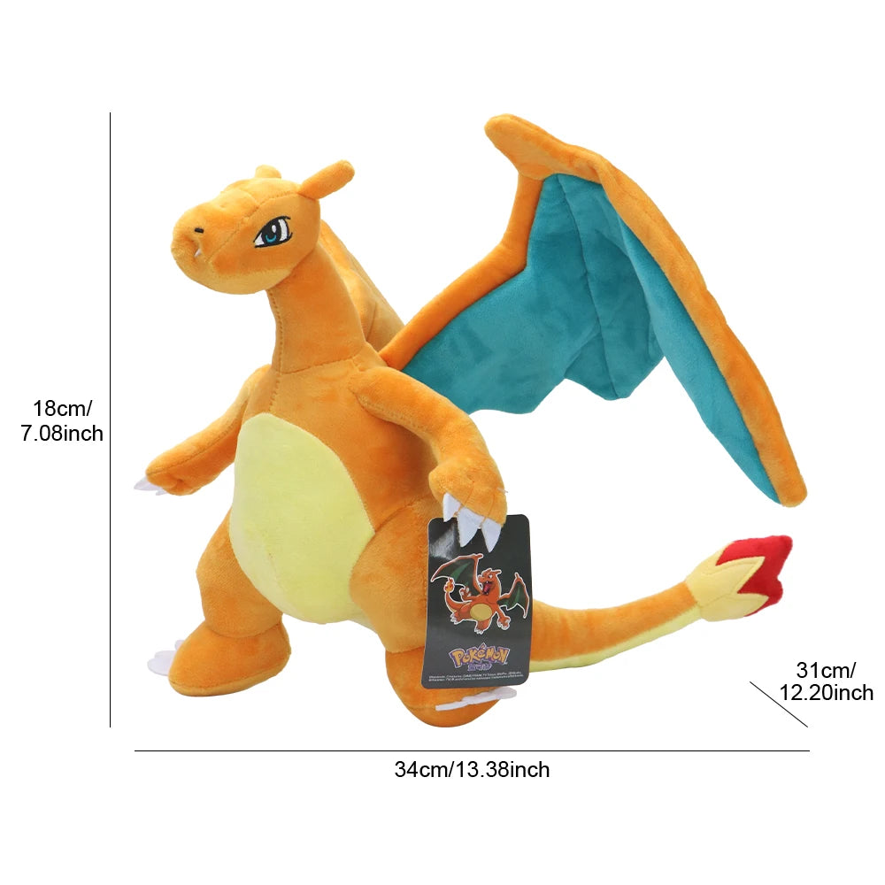 Shiny Dragon Plush Toy β Soft Collectible Stuffed Animal (12-inch)
