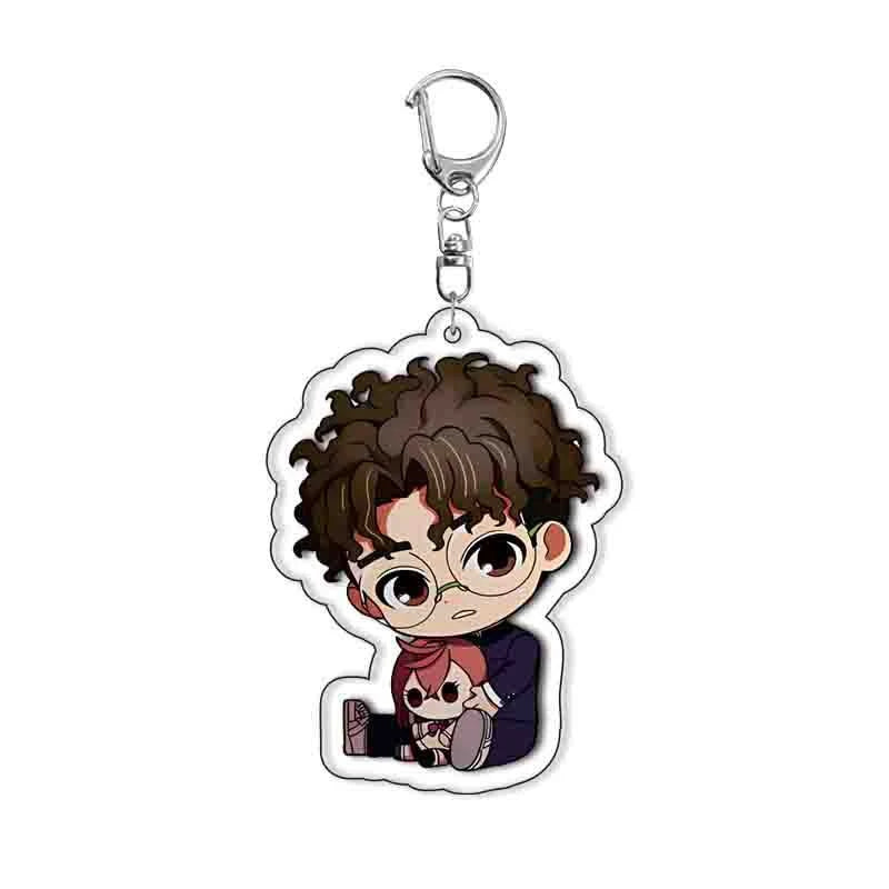 "Chibi-Inspired Anime Acrylic Keychain β Cute & Stylish Collectible!"