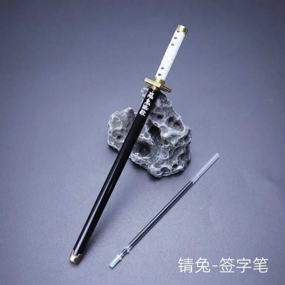 🔥 Anime Sword-Inspired Gel Pens – Collectible Stationery for Fans! 🖊️
