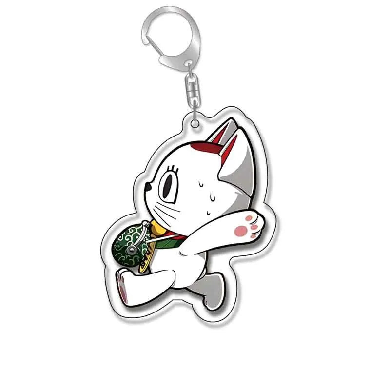 "Chibi Anime-Inspired Acrylic Keychain β Cute & Durable Keyring Gift"