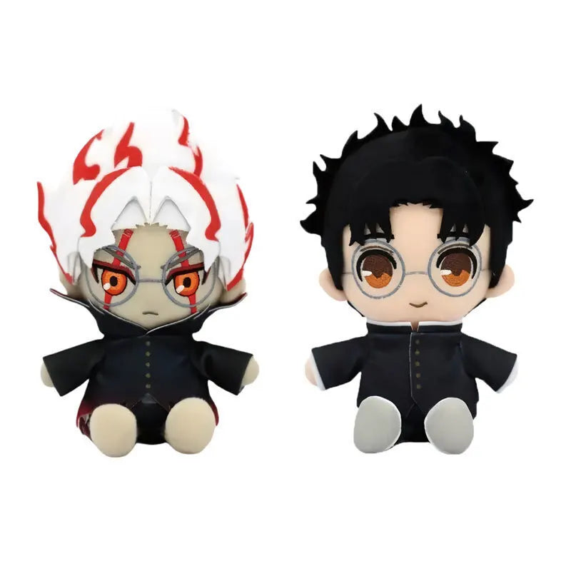 "9.5-Inch Chibi-Style White Cat Plush β Soft & Cuddly Gift!"