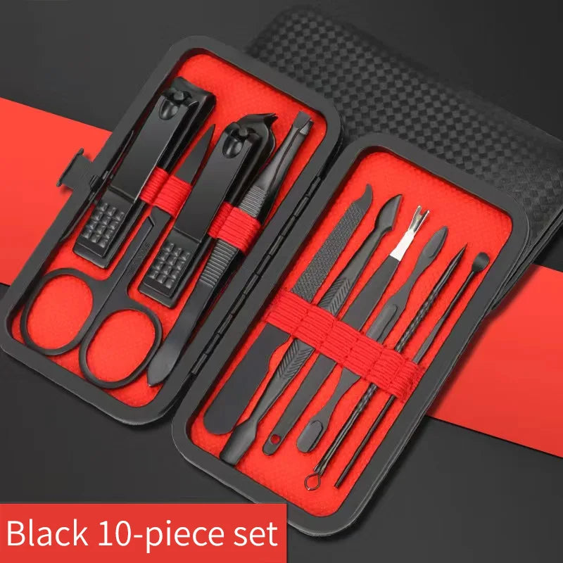 Premium Stainless Steel Nail Clipper & Manicure Set – Professional Grooming Kit