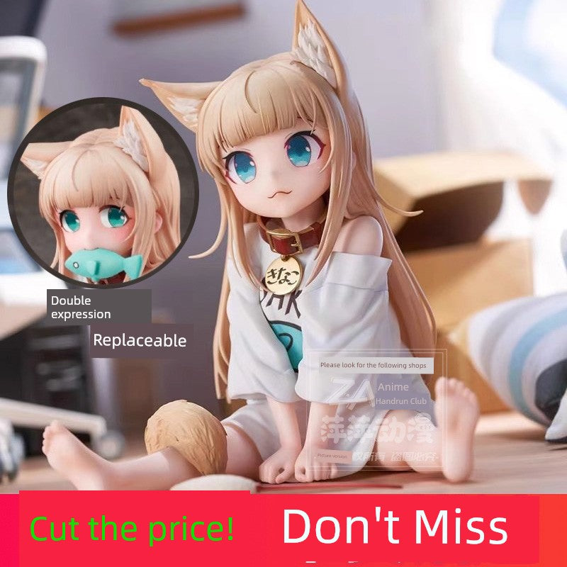 Kawaii Sitting Figurine β Cute Desk & Home Decoration