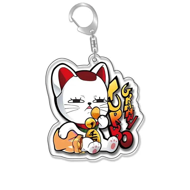 "Chibi Anime-Inspired Acrylic Keychain β Cute & Durable Keyring Gift"