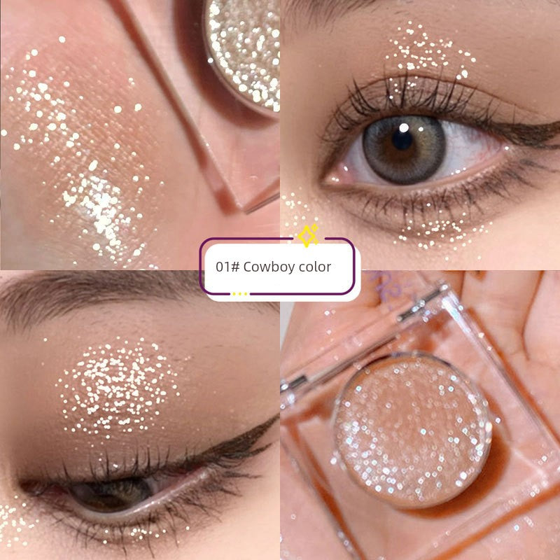Ultra-Fine Glitter Eyeshadow – Natural Glow & High Pigment