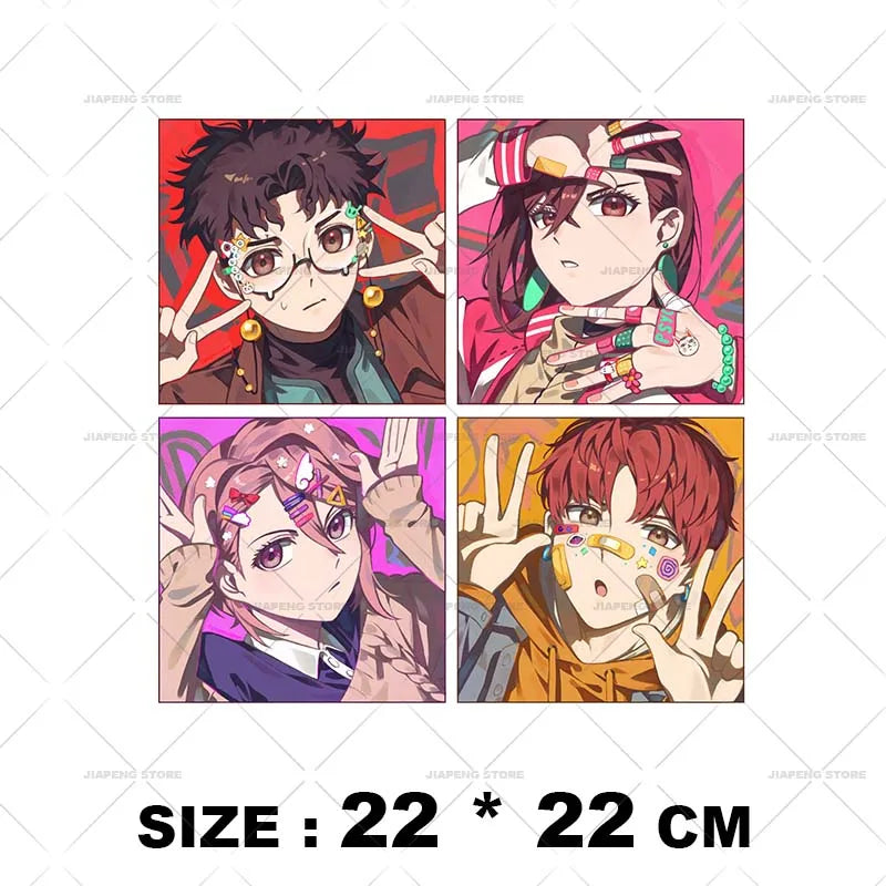 "Anime-Inspired Iron-On Patches β Heat Transfer Vinyl for DIY Clothing"
