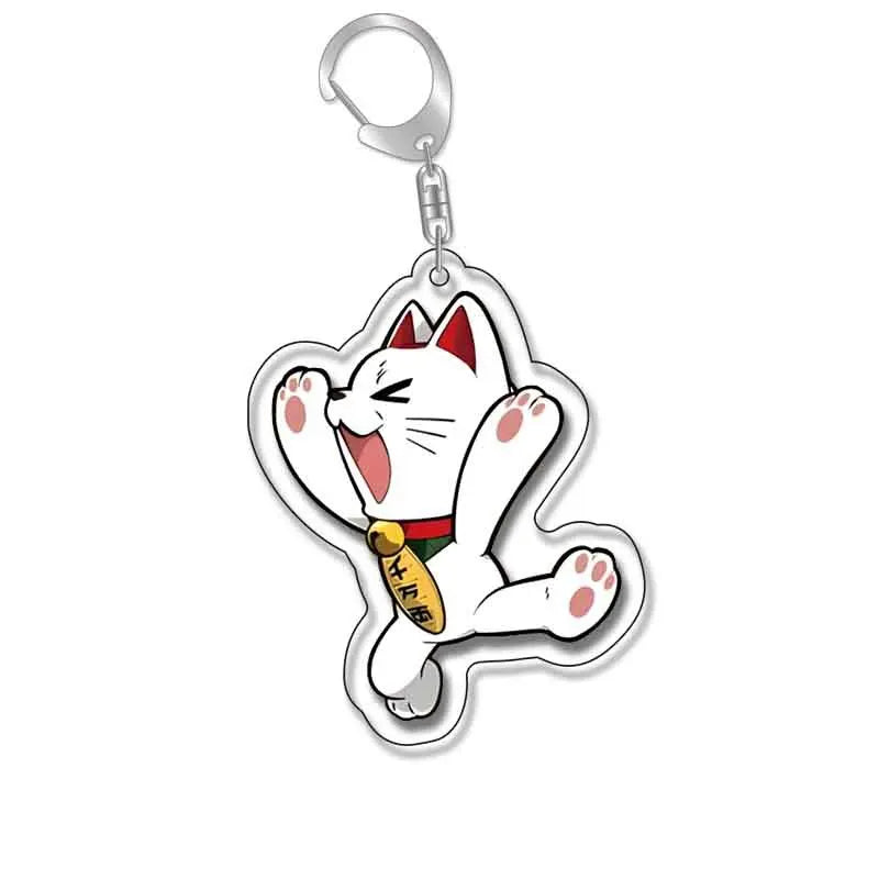 "Chibi Anime-Inspired Acrylic Keychain β Cute & Durable Keyring Gift"