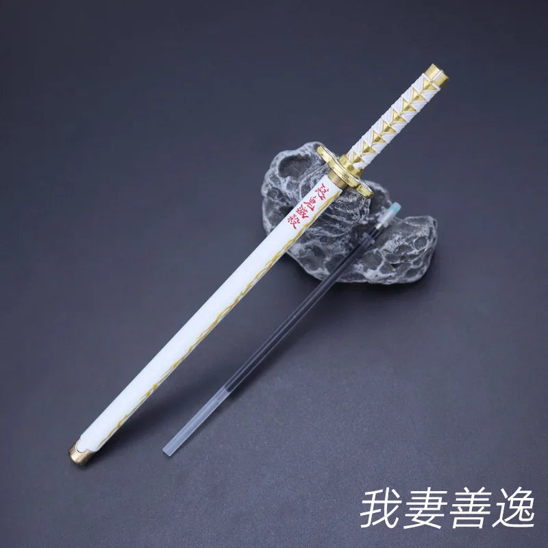 🔥 Anime Sword-Inspired Gel Pens – Collectible Stationery for Fans! 🖊️
