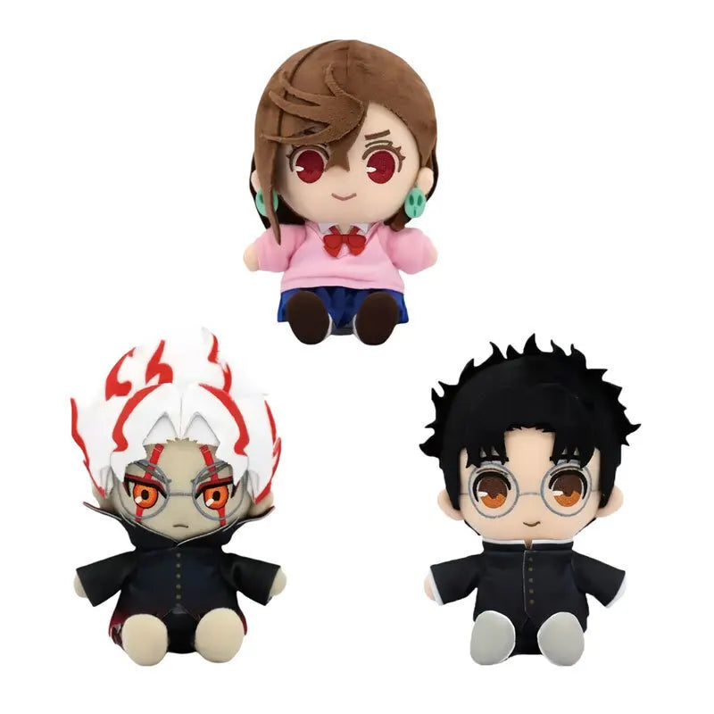 "9.5-Inch Chibi-Style White Cat Plush β Soft & Cuddly Gift!"