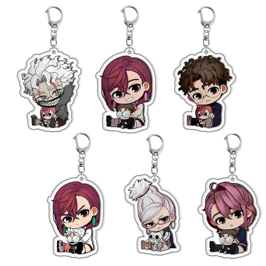 "Chibi-Inspired Anime Acrylic Keychain β Cute & Stylish Collectible!"