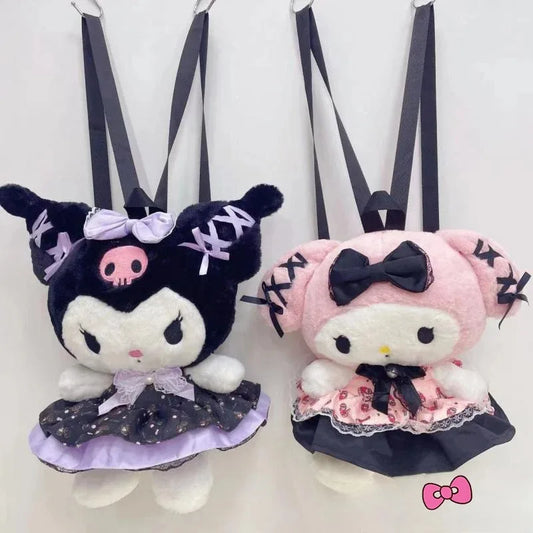 "Soft Plush Kawaii Backpack & Tote Bag β Cute & Stylish for Everyday Use!"