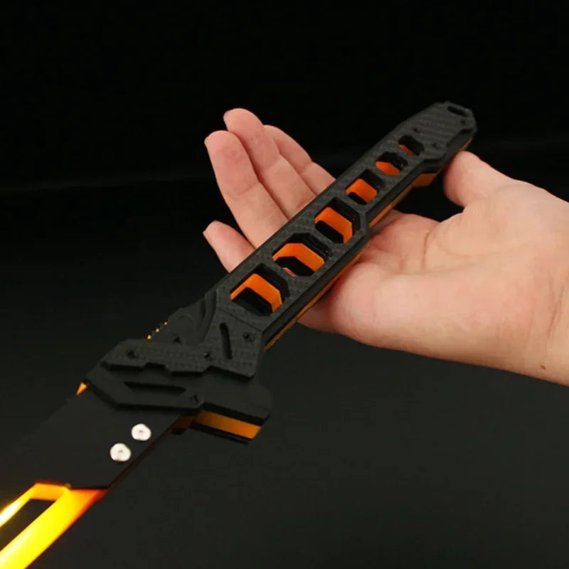 ๐ก Cyberpunk LED Katana โ Glowing Acrylic Samurai Sword for Cosplay & Display โก