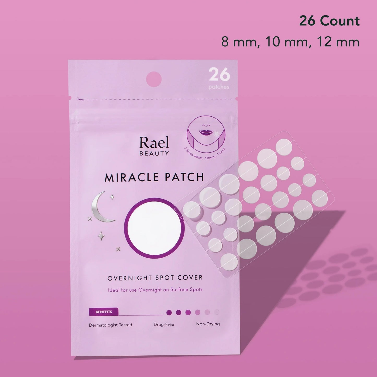 “Rael Beauty Miracle Patch Overnight Spot Cover”