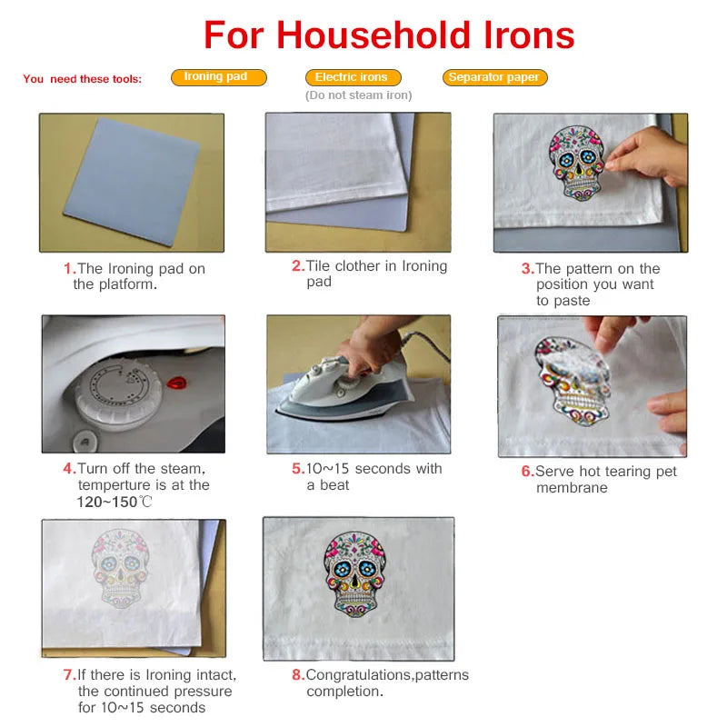 "Anime-Inspired Iron-On Patches – Heat Transfer Vinyl for DIY Clothing"