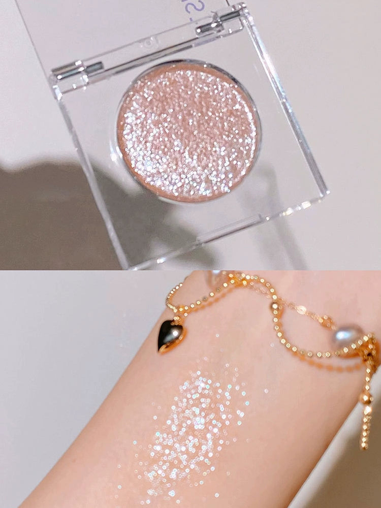 Ultra-Fine Glitter Eyeshadow – Natural Glow & High Pigment