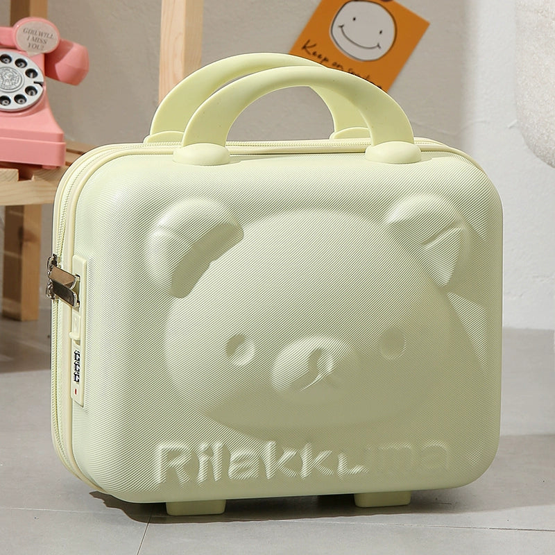 Kawaii Travel Makeup Bag – 16-Inch Cartoon Cosmetic Luggage