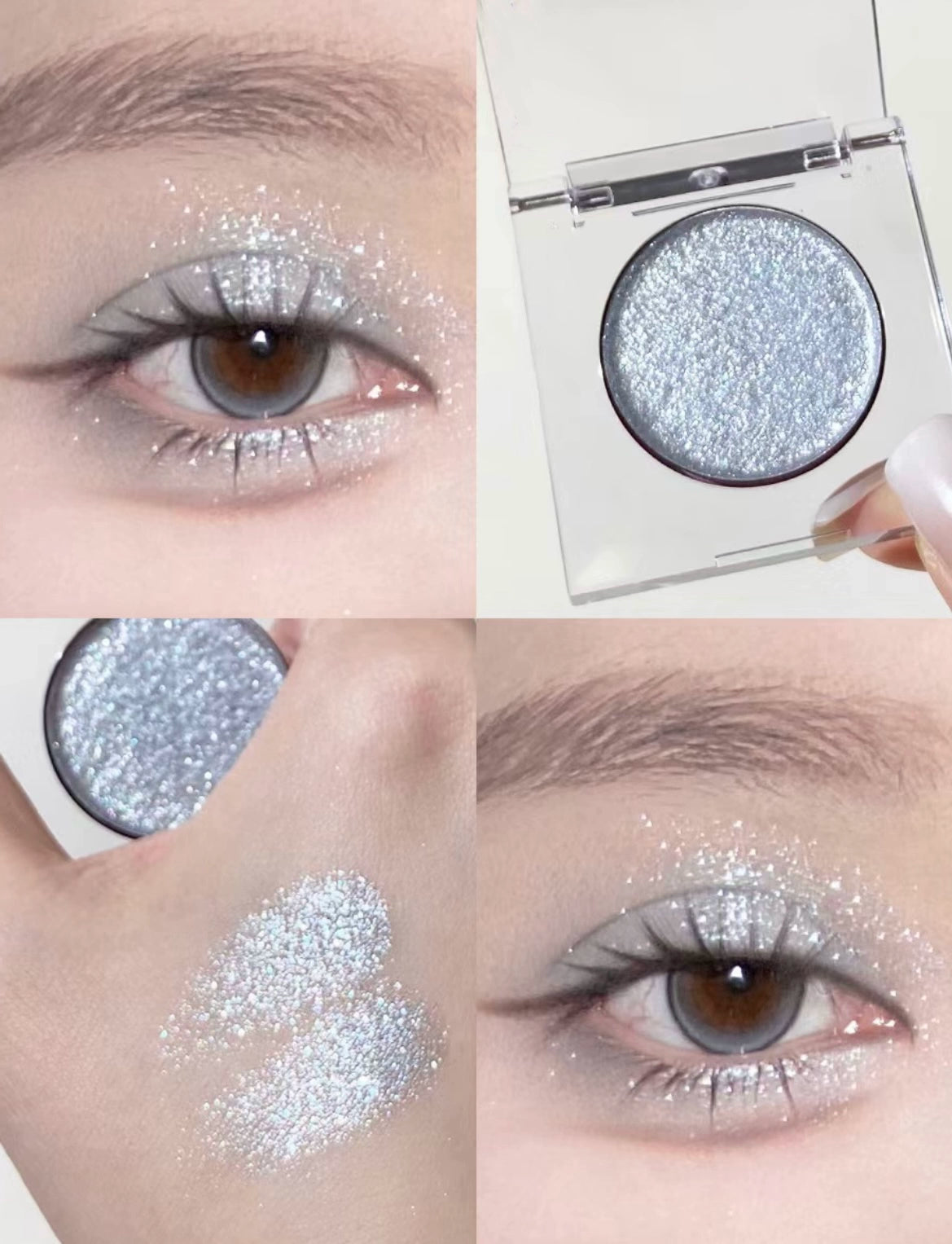 Ultra-Fine Glitter Eyeshadow – Natural Glow & High Pigment