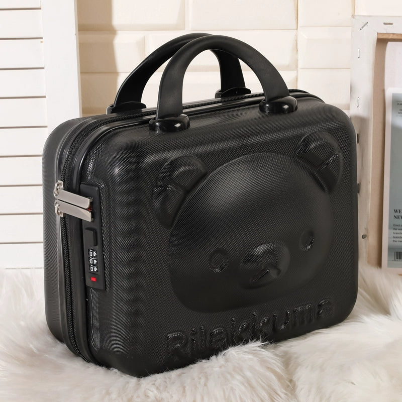 Kawaii Travel Makeup Bag – 16-Inch Cartoon Cosmetic Luggage