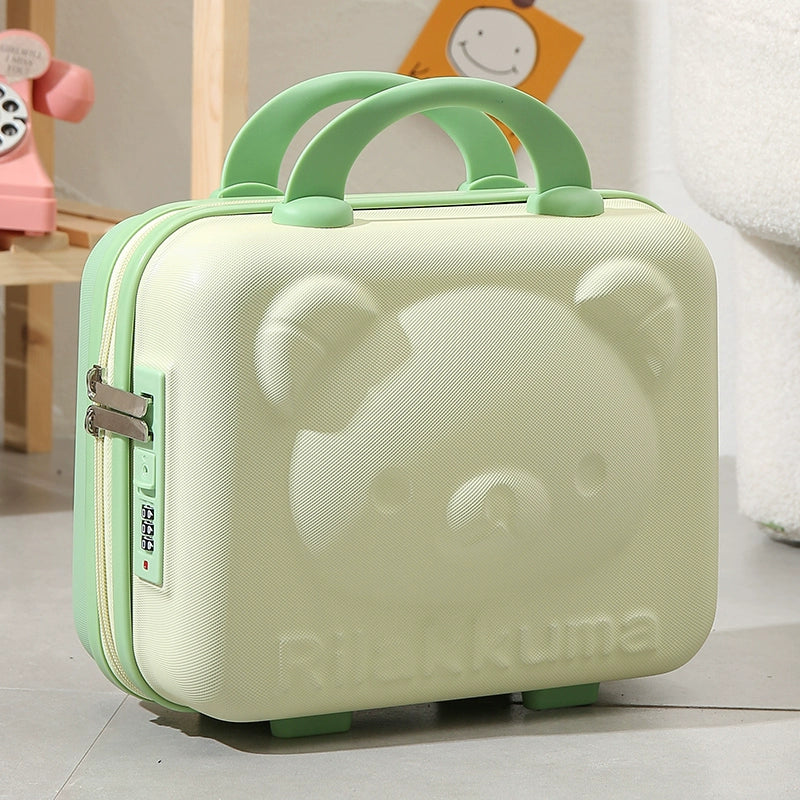 Kawaii Travel Makeup Bag – 16-Inch Cartoon Cosmetic Luggage