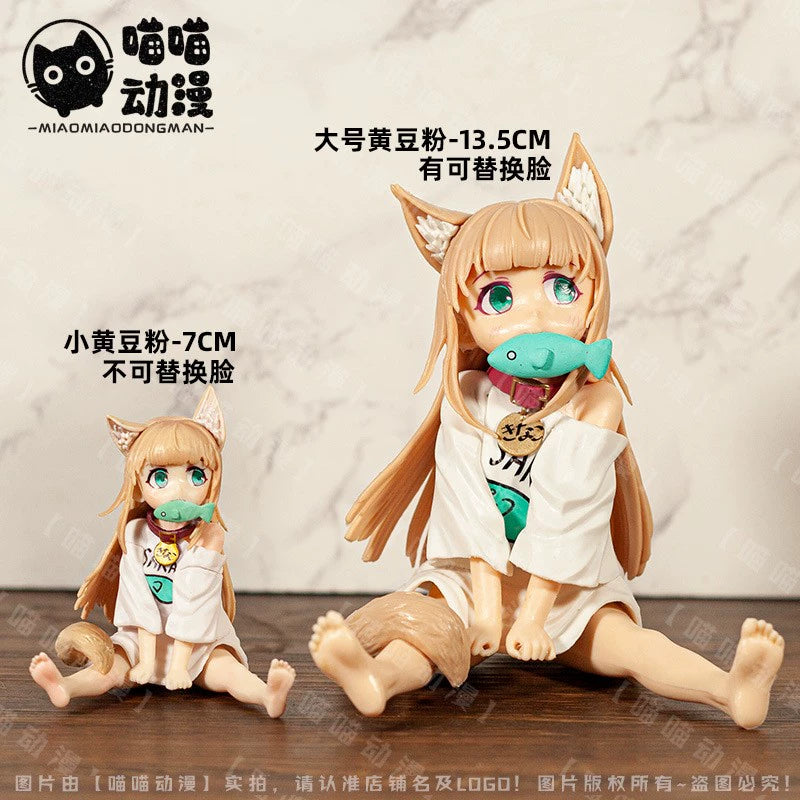 Kawaii Sitting Figurine – Cute Desk & Home Decoration