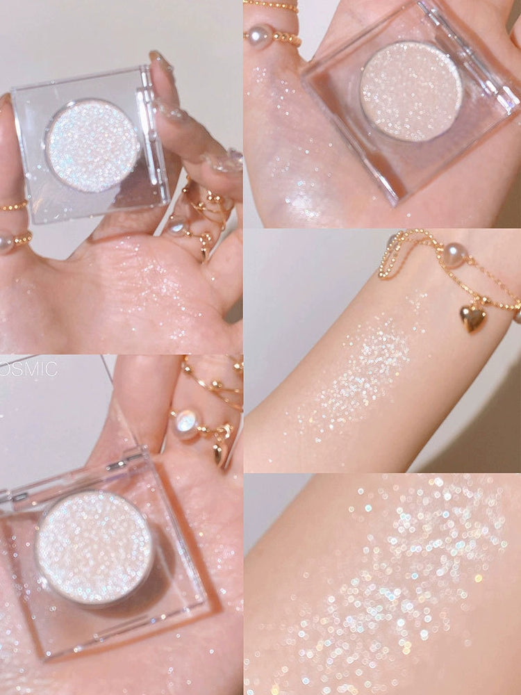 Ultra-Fine Glitter Eyeshadow – Natural Glow & High Pigment