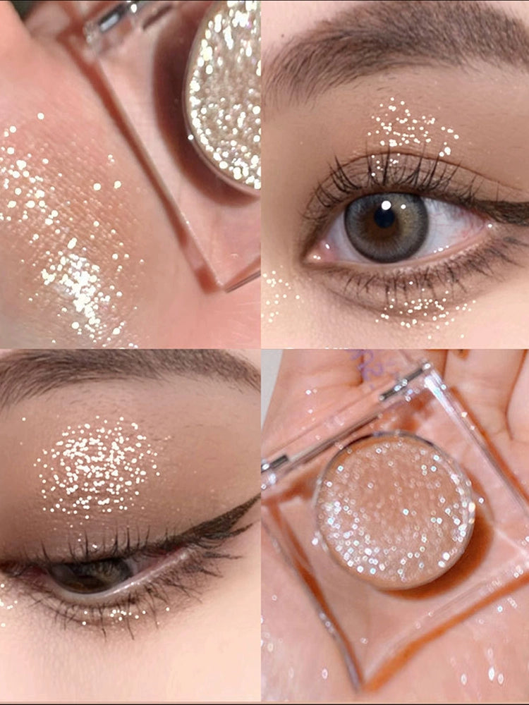 Ultra-Fine Glitter Eyeshadow – Natural Glow & High Pigment