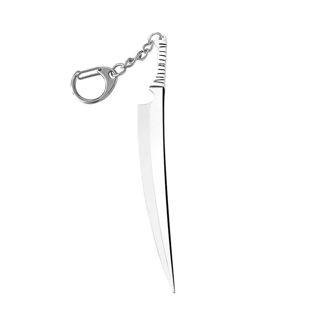 Anime-Inspired Sword Keychain - Collectible Mini Katana Keyring