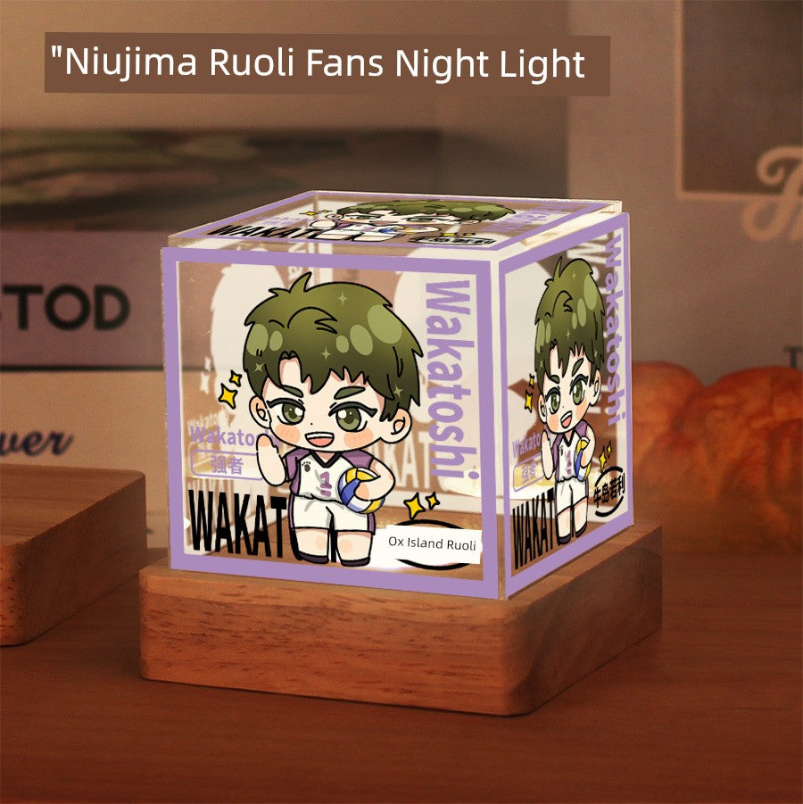 Anime-Inspired LED Night Light – Soft Glow & Cozy Decor