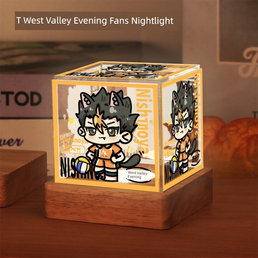 Anime-Inspired LED Night Light – Soft Glow & Cozy Decor