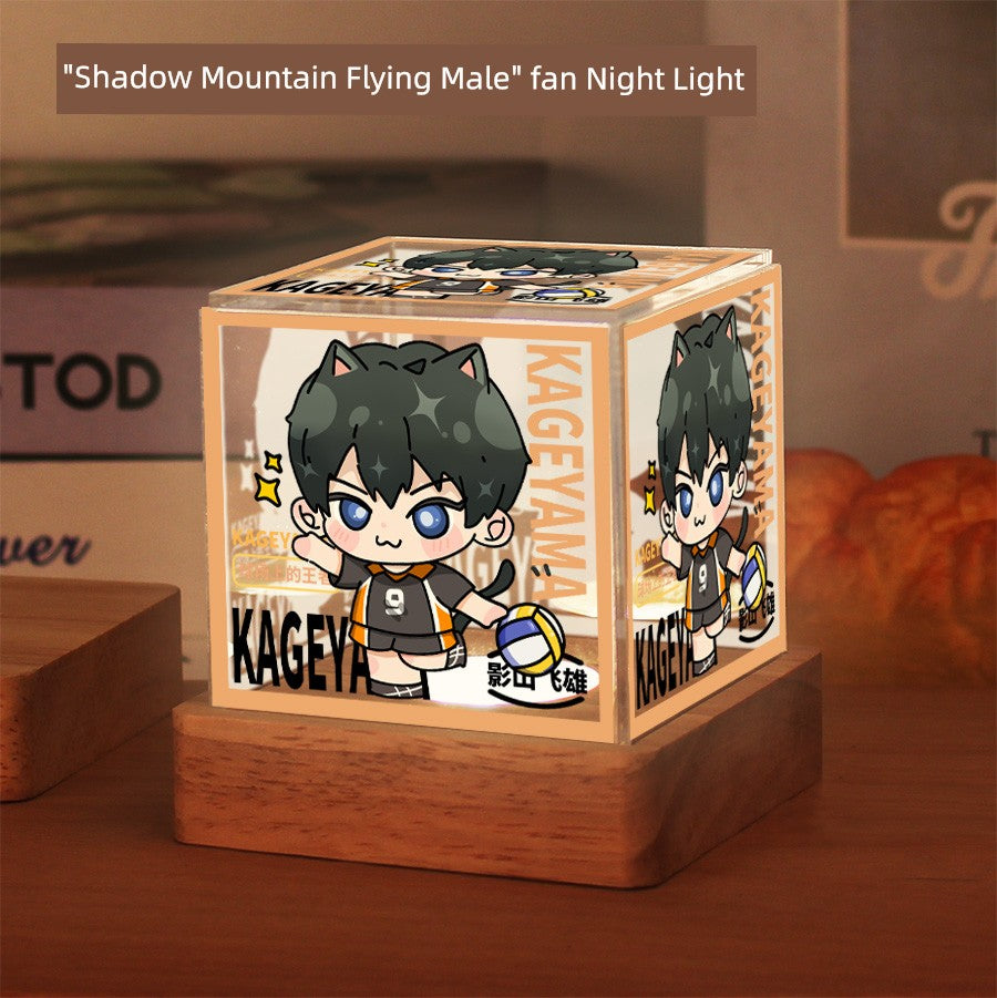 Anime-Inspired LED Night Light – Soft Glow & Cozy Decor