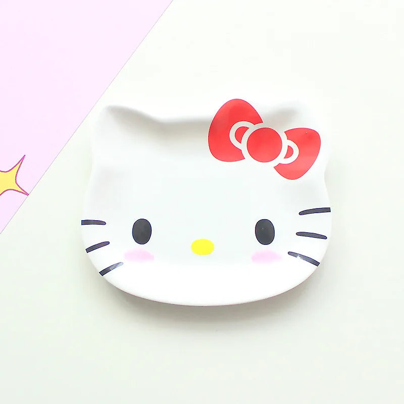 "Kawaii Character Dinner Plates – Cute & Durable Cartoon Tableware!"