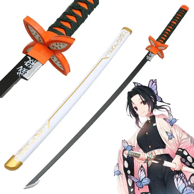 🔥 41-inch Wooden Cosplay Sword – Anime-Inspired Role Play Katana