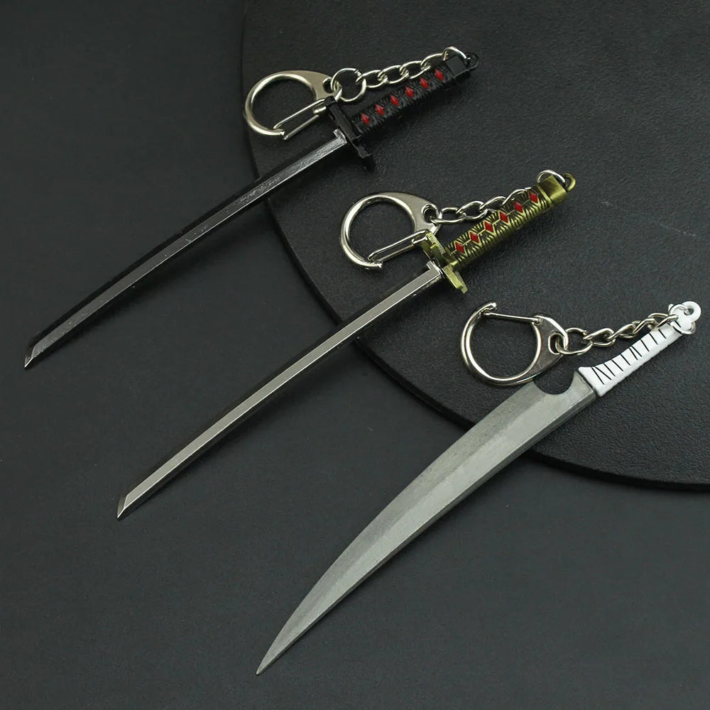 Mini Katana Sword Keychain – Metal Samurai Blade Keyring