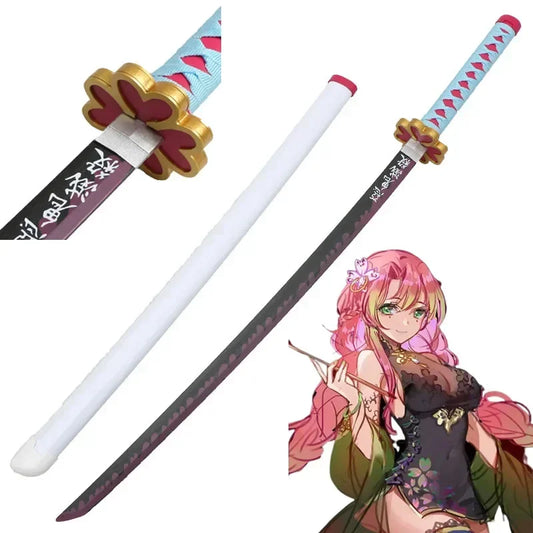 🔥 41-inch Wooden Cosplay Sword – Anime-Inspired Role Play Katana